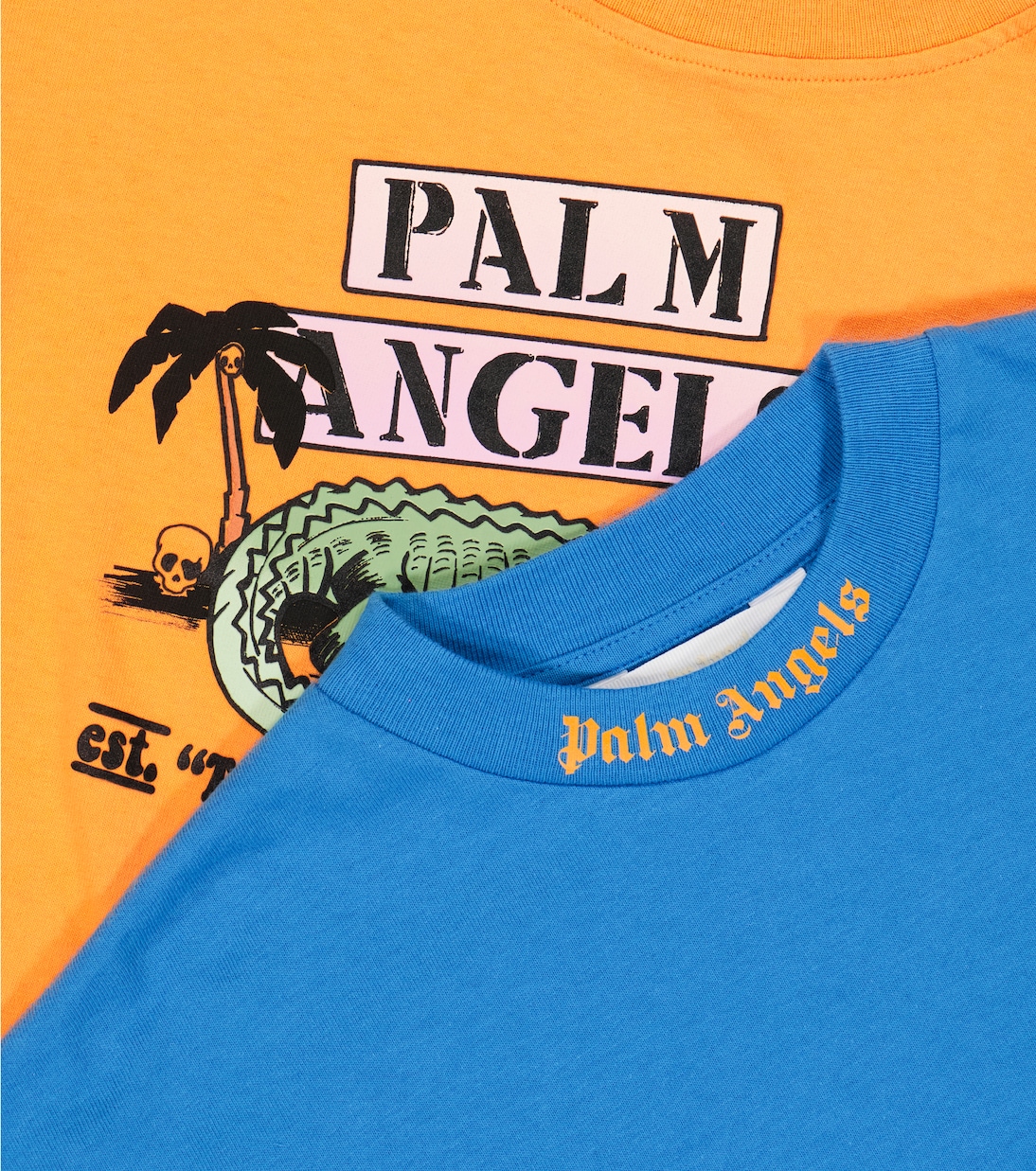 Set of two cotton T-shirts | Palm Angels Kids