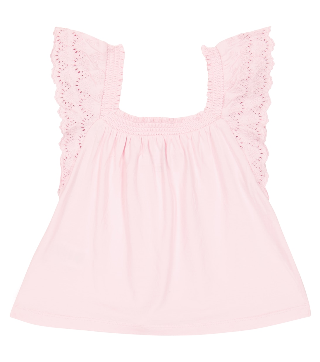 Top in cotone con ricamo | Polo Ralph Lauren Kids