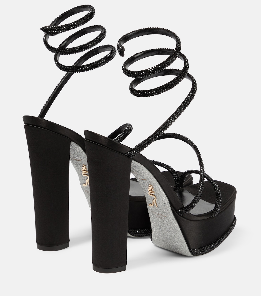 Cleo embellished platform sandals 130 | Rene Caovilla