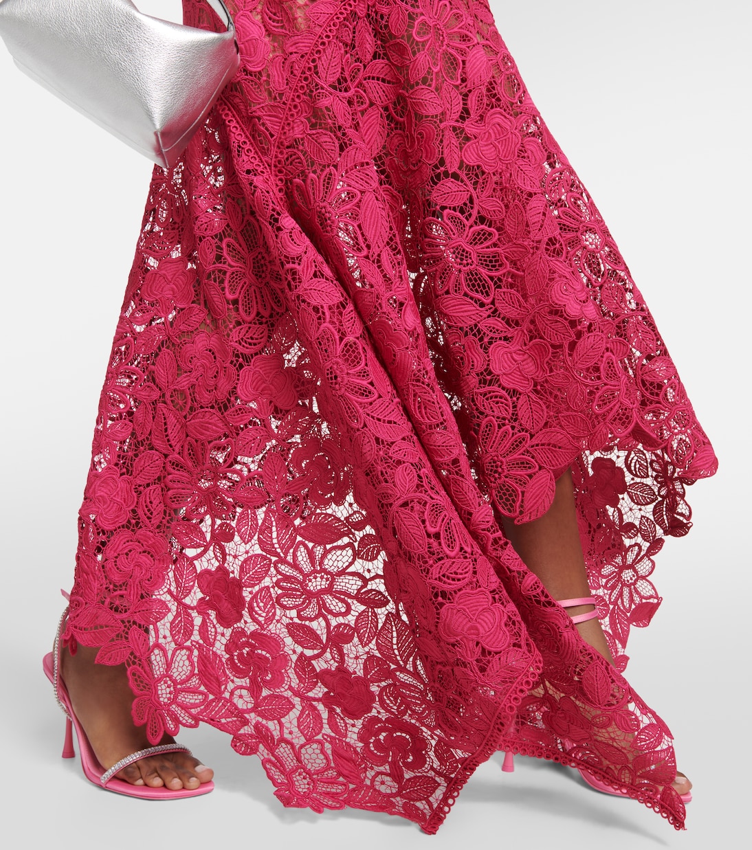 Kalissa guipure lace gown | Costarellos