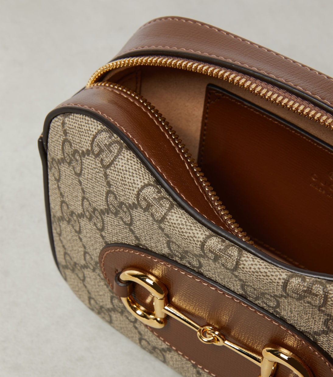 Gucci Horsebit 1955 S号帆布斜挎包 | Gucci