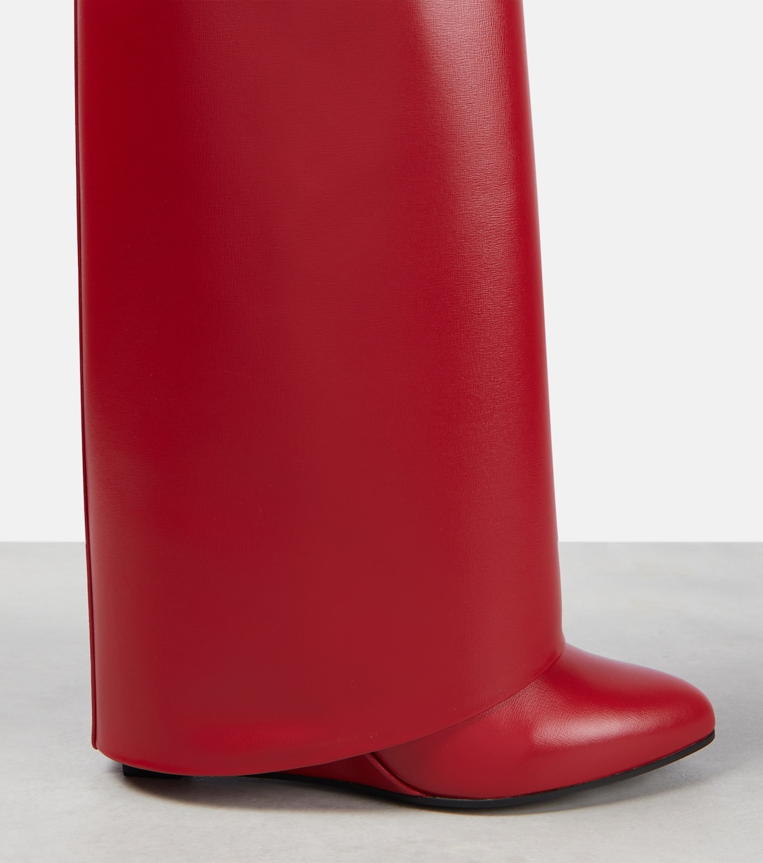 Botas altas Shark Lock de piel | Givenchy