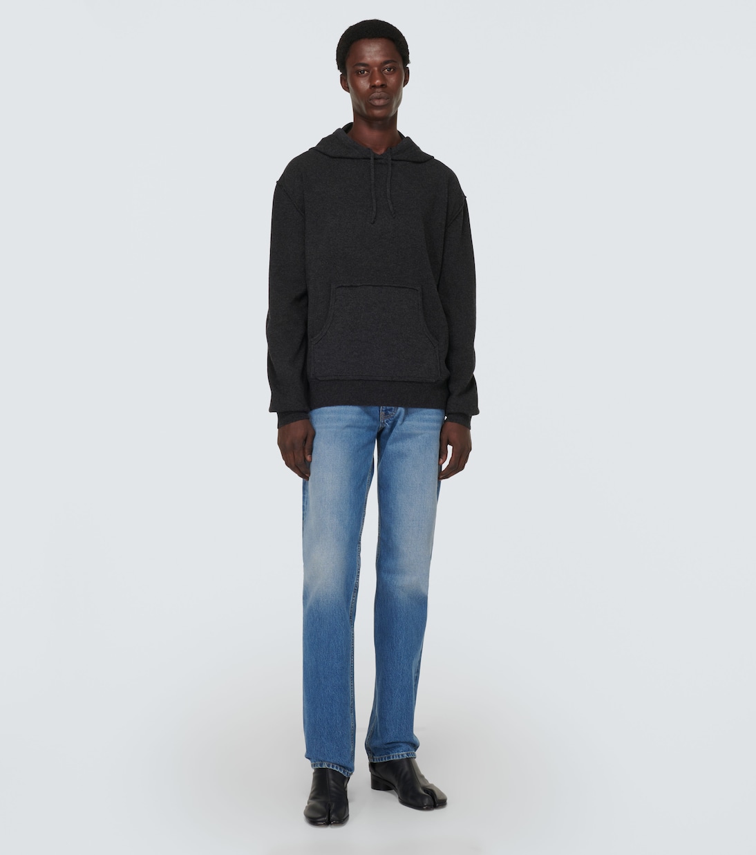 Sudadera con capucha de lana y cachemir | Maison Margiela
