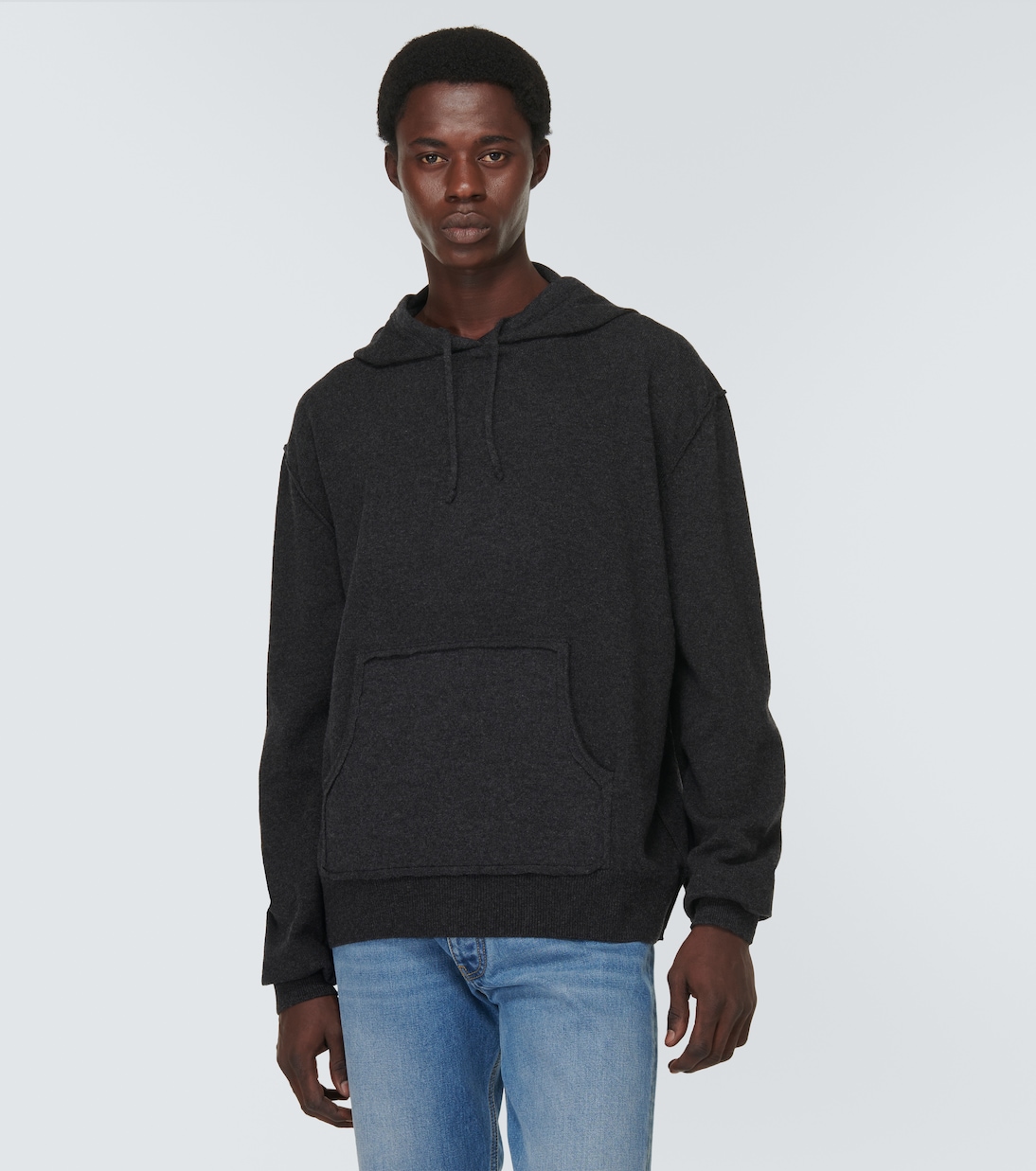 Sudadera con capucha de lana y cachemir | Maison Margiela