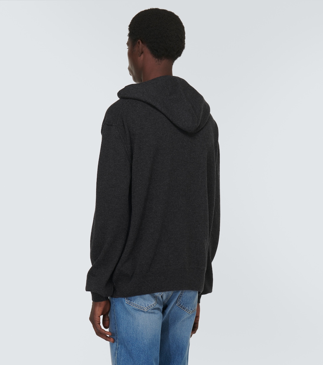 Sudadera con capucha de lana y cachemir | Maison Margiela