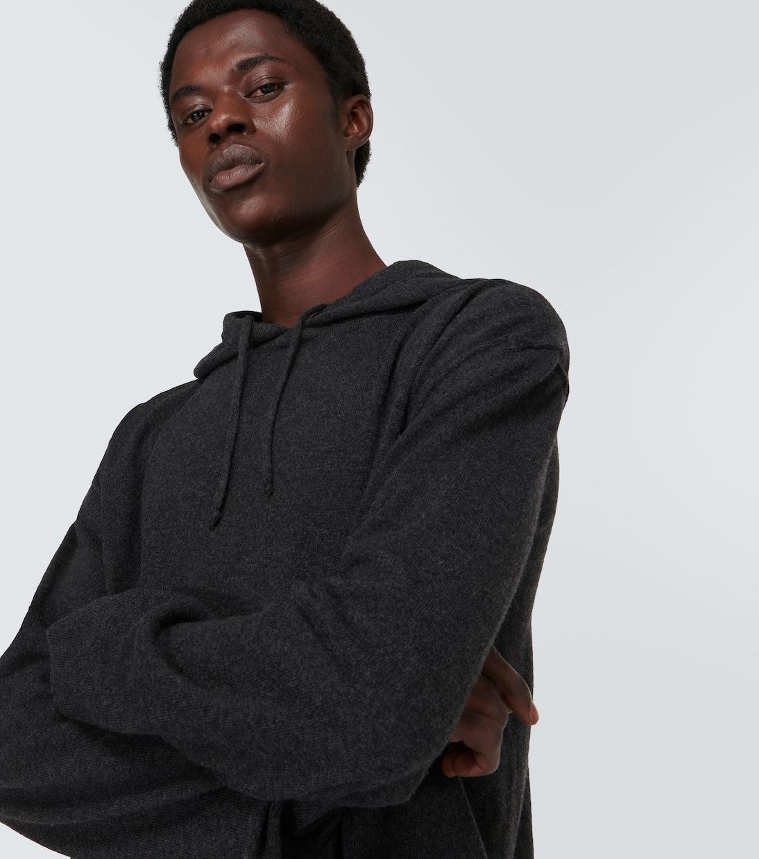 Sudadera con capucha de lana y cachemir | Maison Margiela