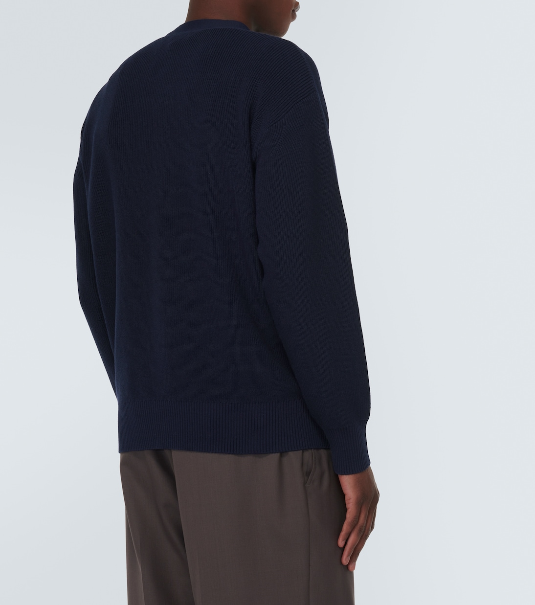 Cárdigan de mezcla de algodón con sarga | Sacai