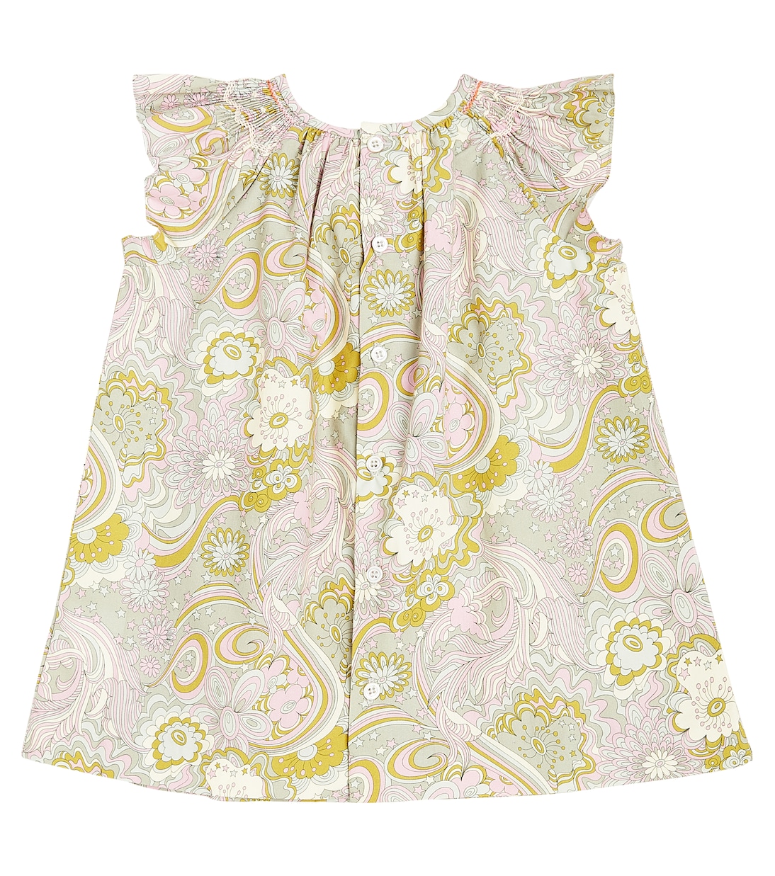 Baby - Abito Carmella in cotone con stampa floreale | Bonpoint