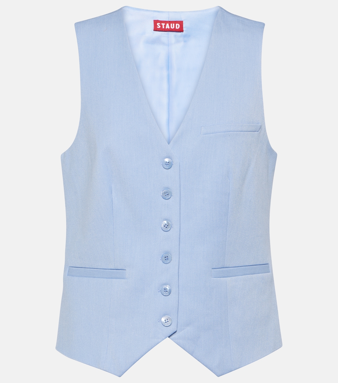 Gilet Brett in misto cotone | Staud
