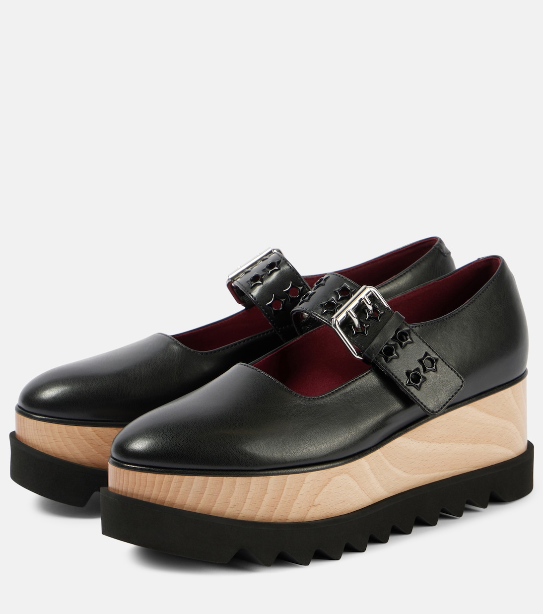 Plateau-Sneakers Elyse Eco Alter Mat aus Leder | Stella McCartney