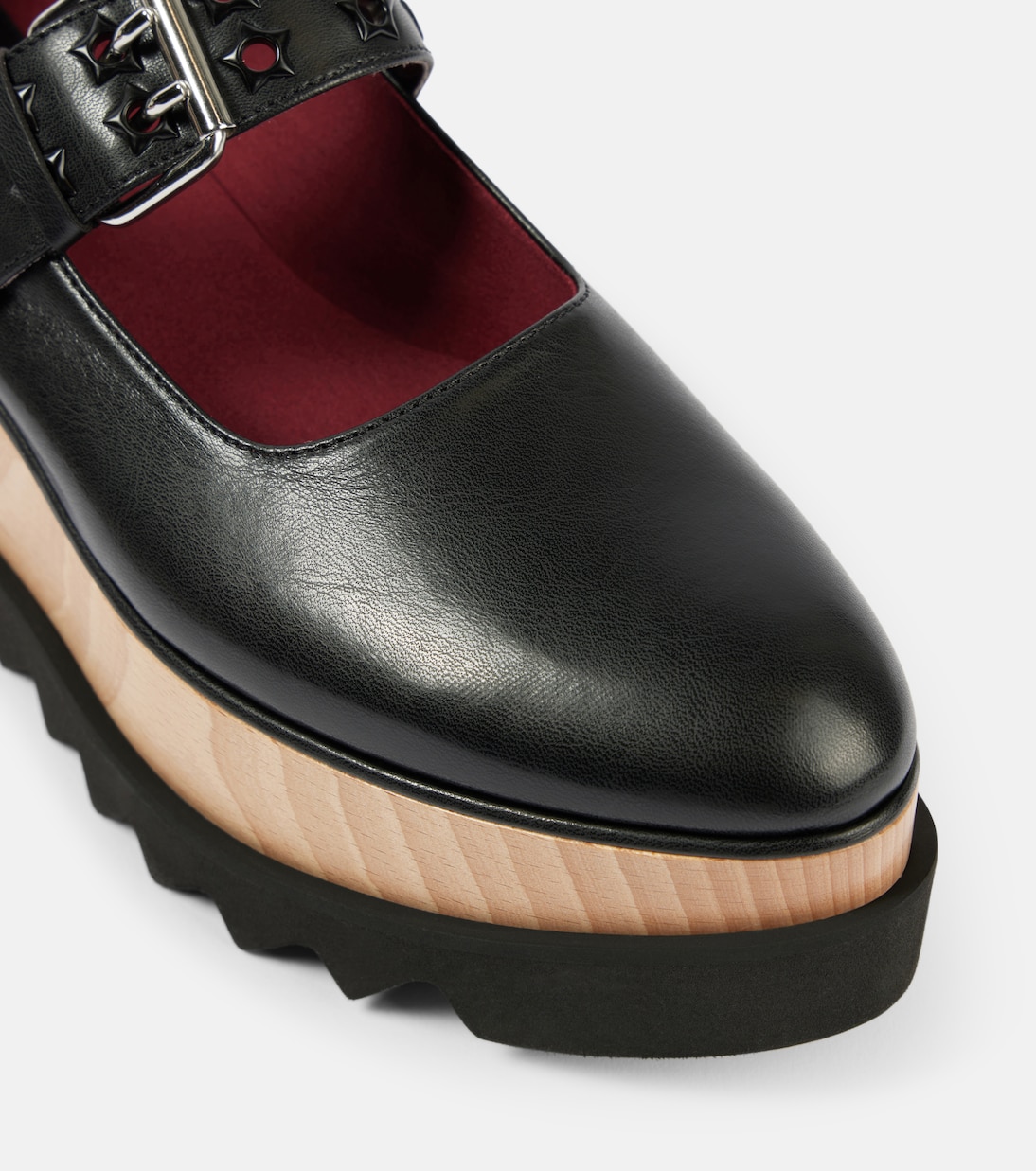 Plateau-Sneakers Elyse Eco Alter Mat aus Leder | Stella McCartney