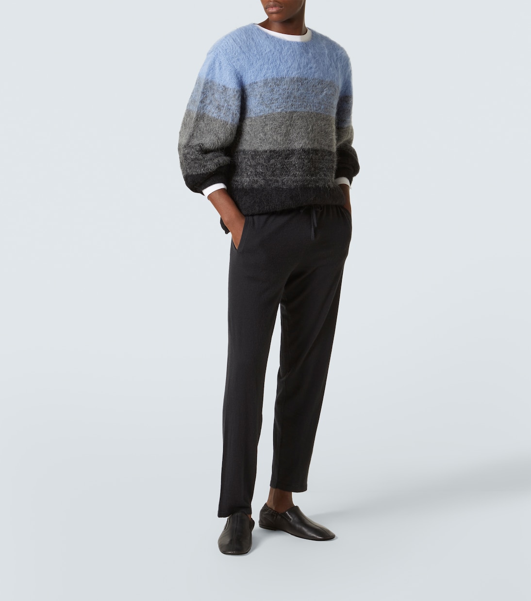 Pull Thistle en alpaga et laine mélangés | The Elder Statesman