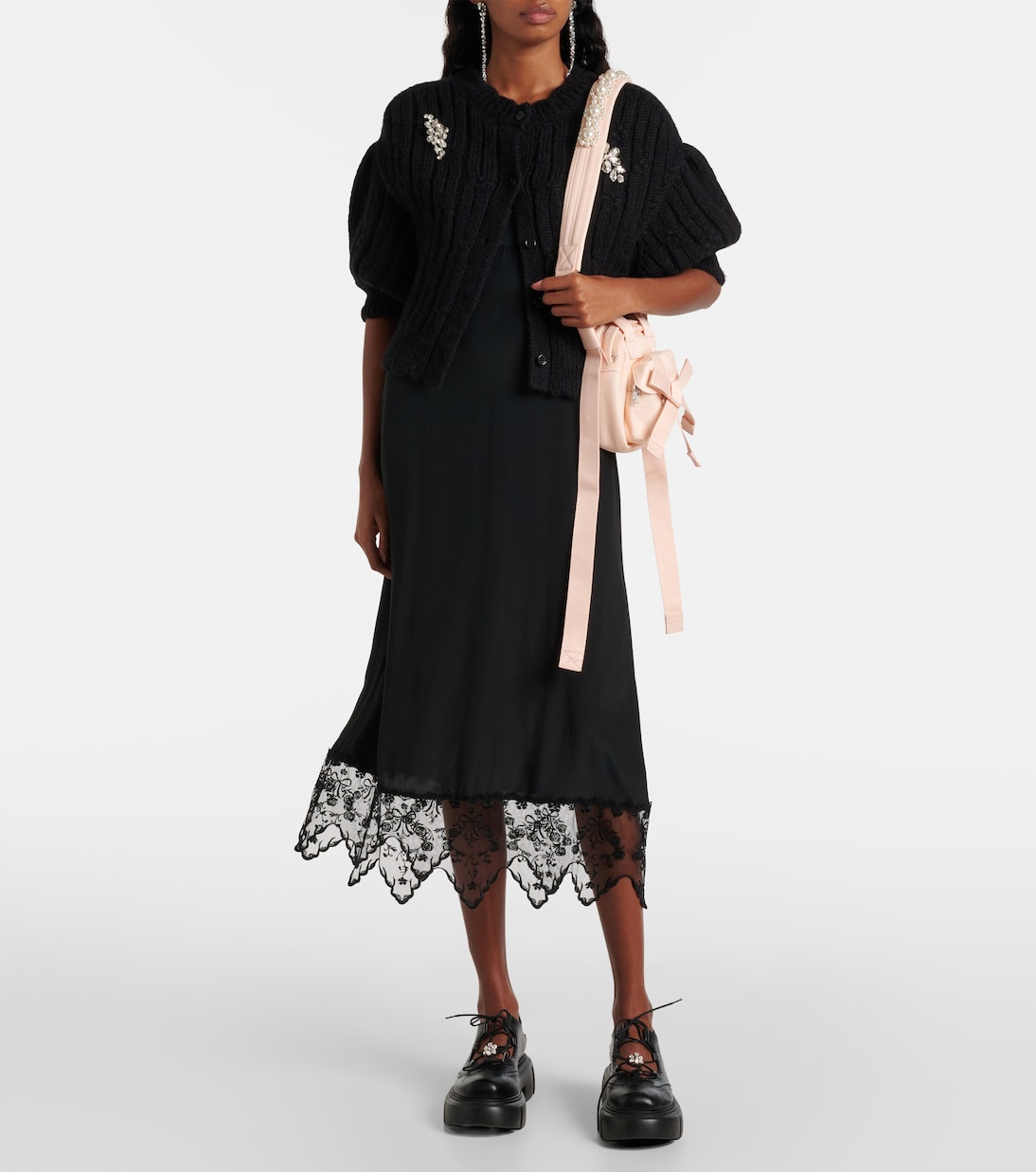Borsa a tracolla con perle bijoux | Simone Rocha