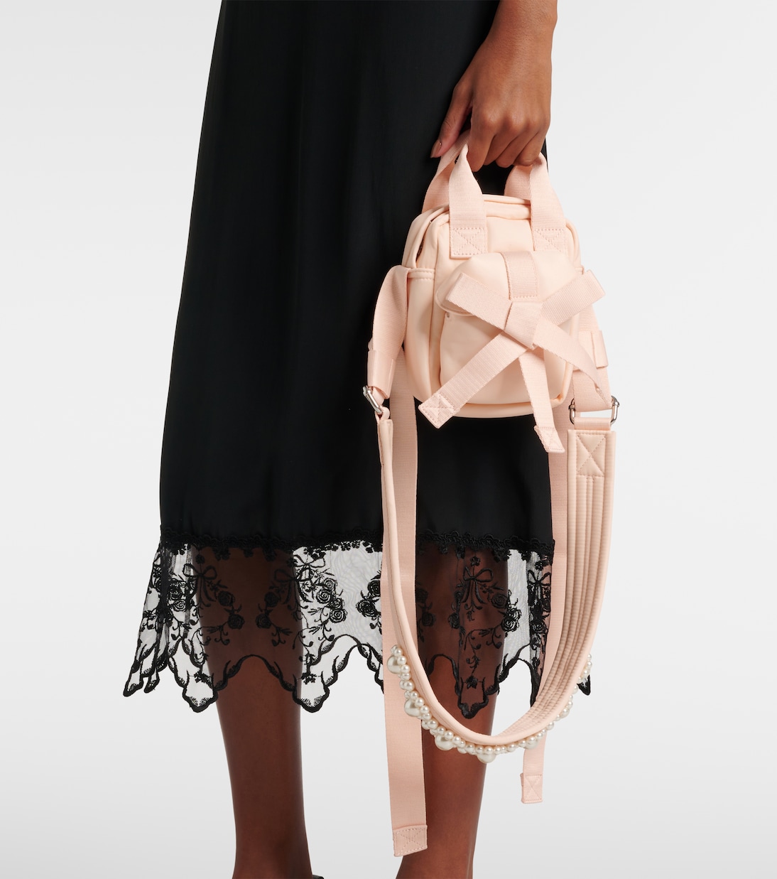 Borsa a tracolla con perle bijoux | Simone Rocha
