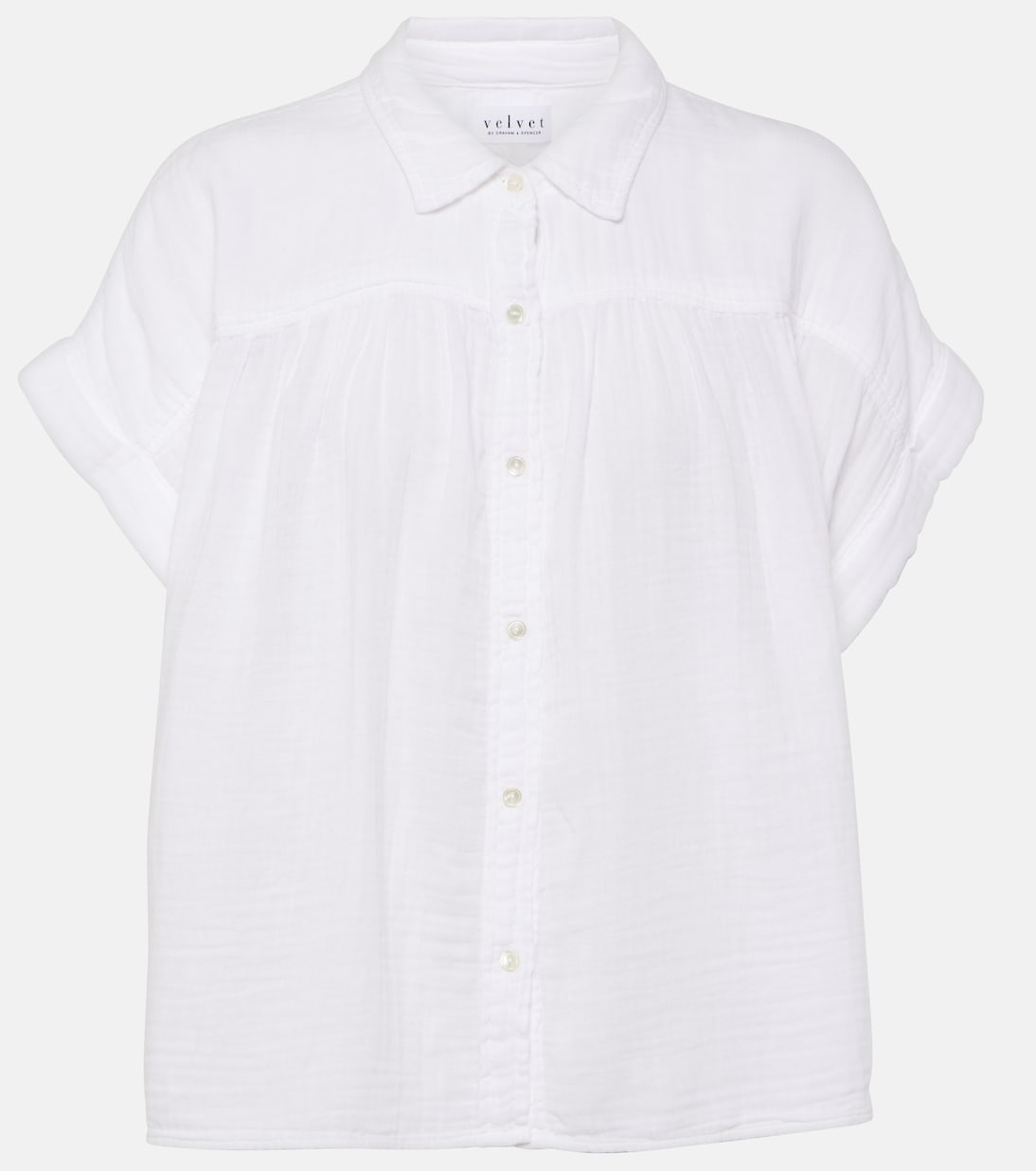 Julieta cotton blouse | Velvet