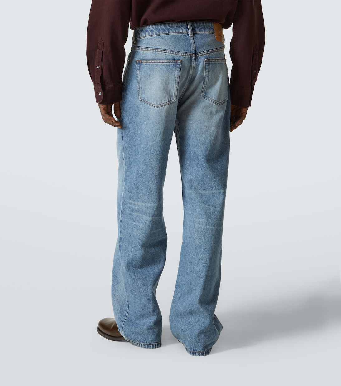Jean ample à taille mi-haute | Ami Paris