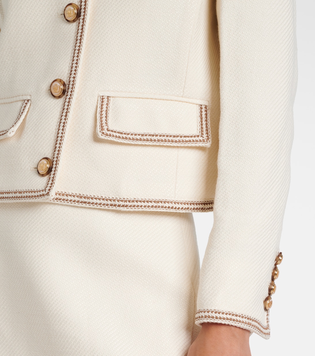 Makayla cotton-blend jacket | Veronica Beard