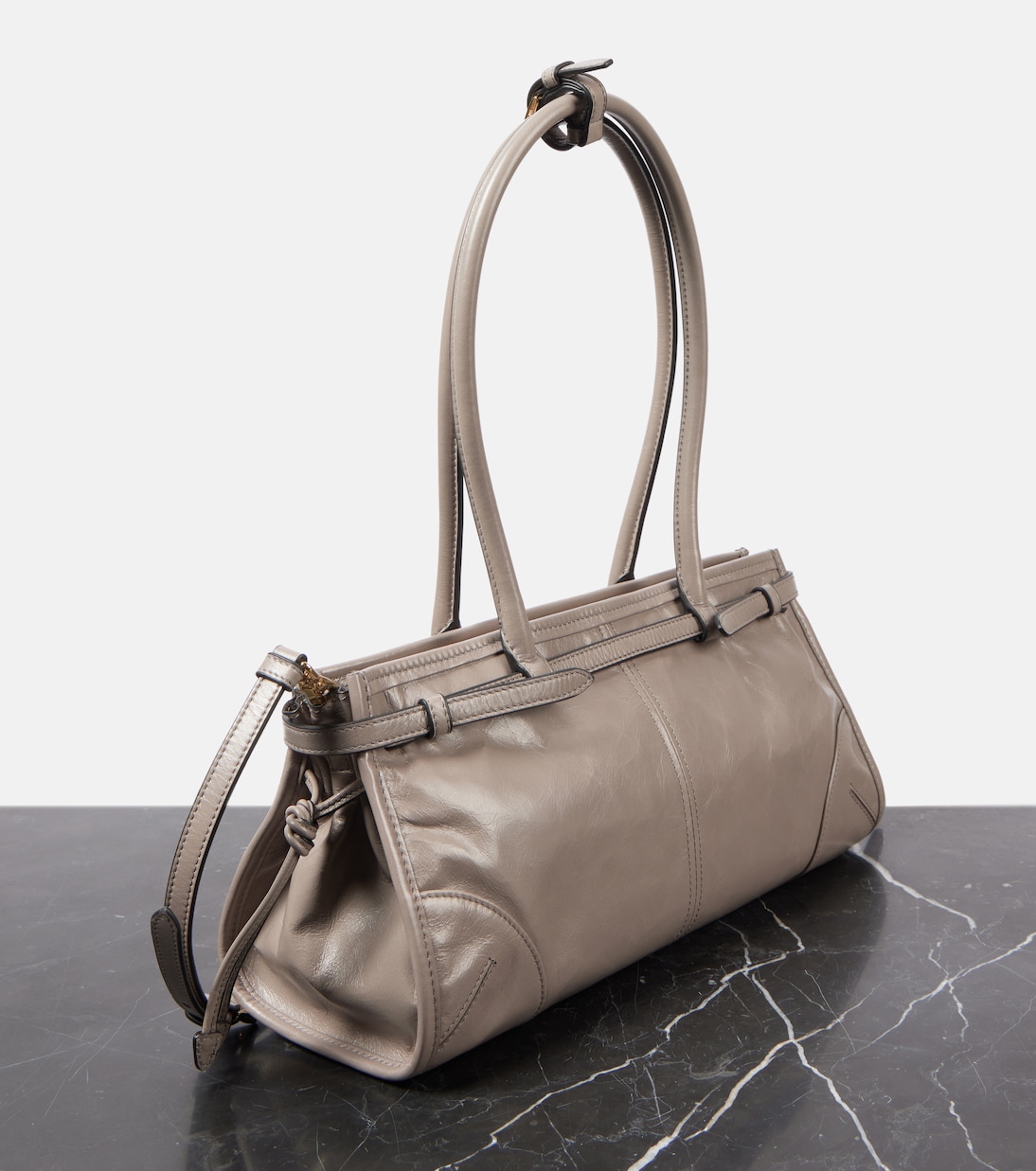 Schultertasche Medium aus Leder | Prada