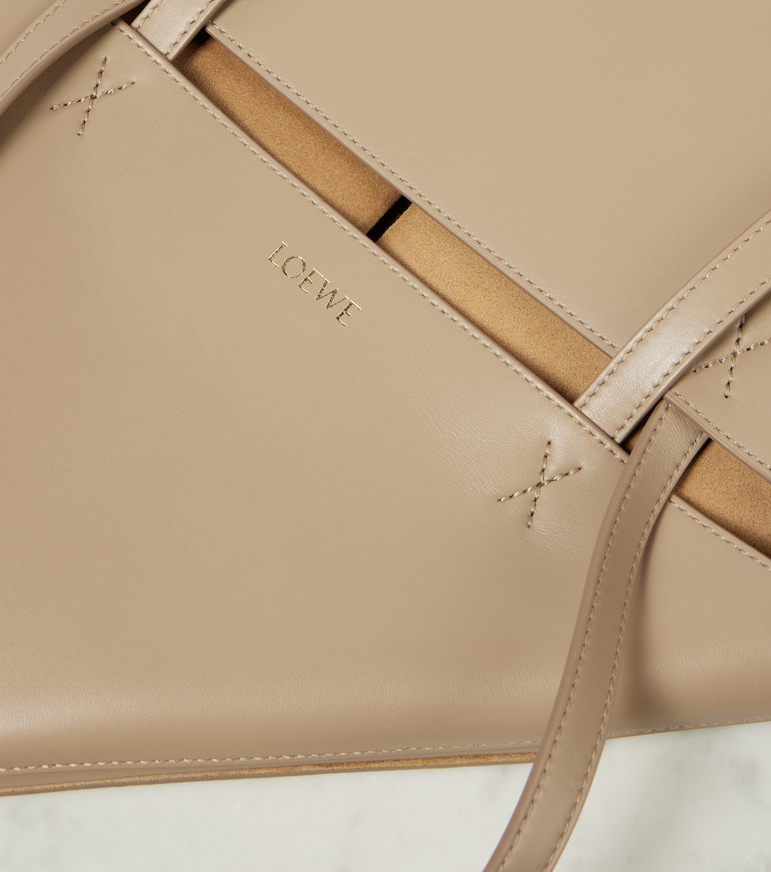 Borsa Puzzle Fold Medium in pelle | Loewe