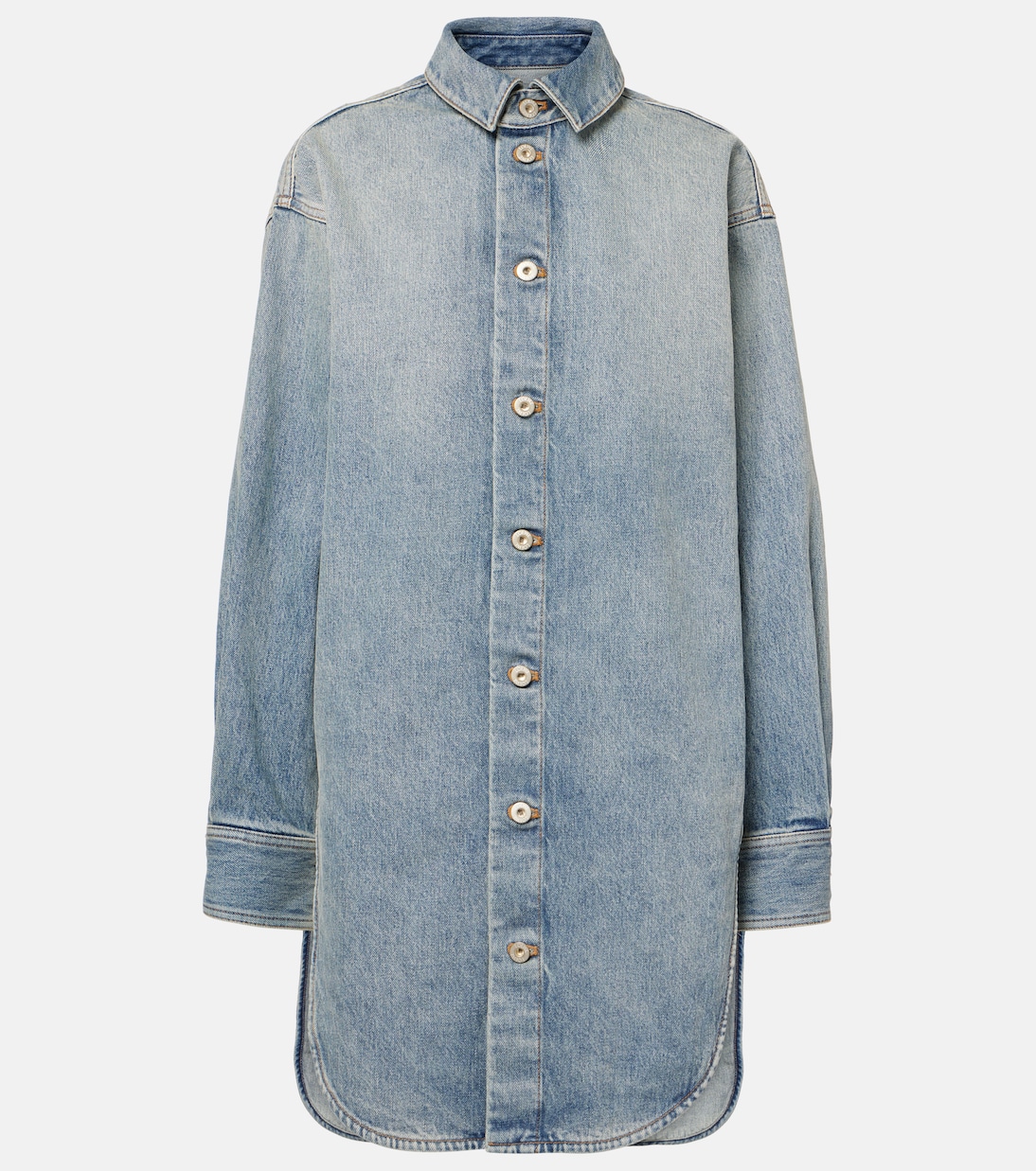 Hemdjacke aus Denim | Loewe