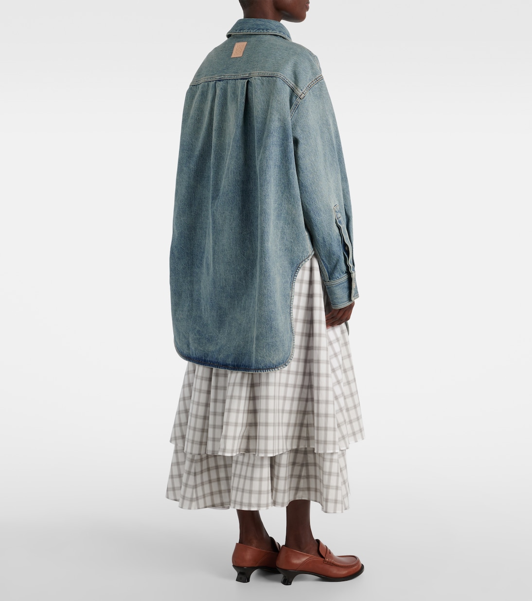 Hemdjacke aus Denim | Loewe