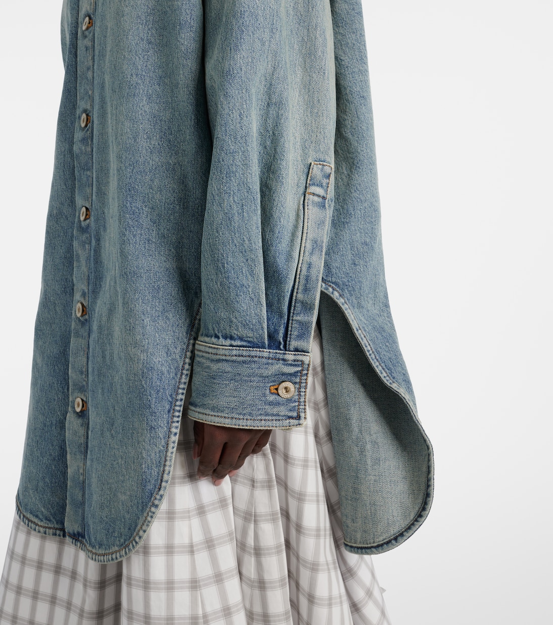 Hemdjacke aus Denim | Loewe