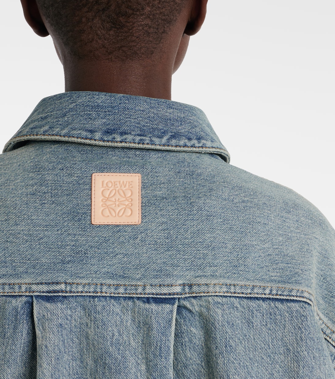 Hemdjacke aus Denim | Loewe