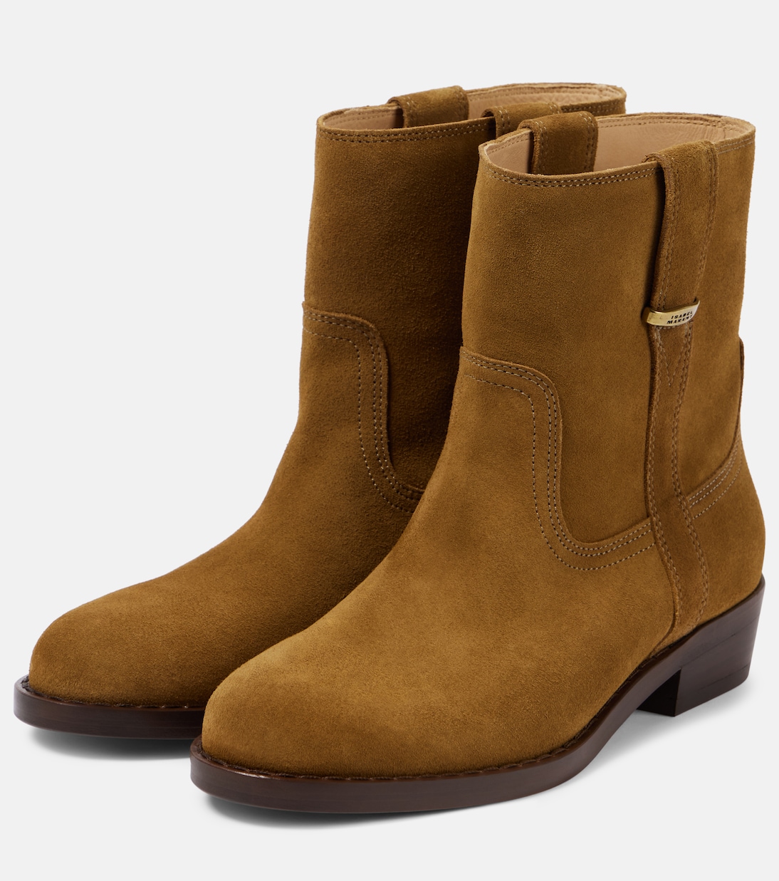 Stivaletti alla caviglia in pelle scamosciata Lylie 35 di Isabel Marant per uno stile giovane e trendy