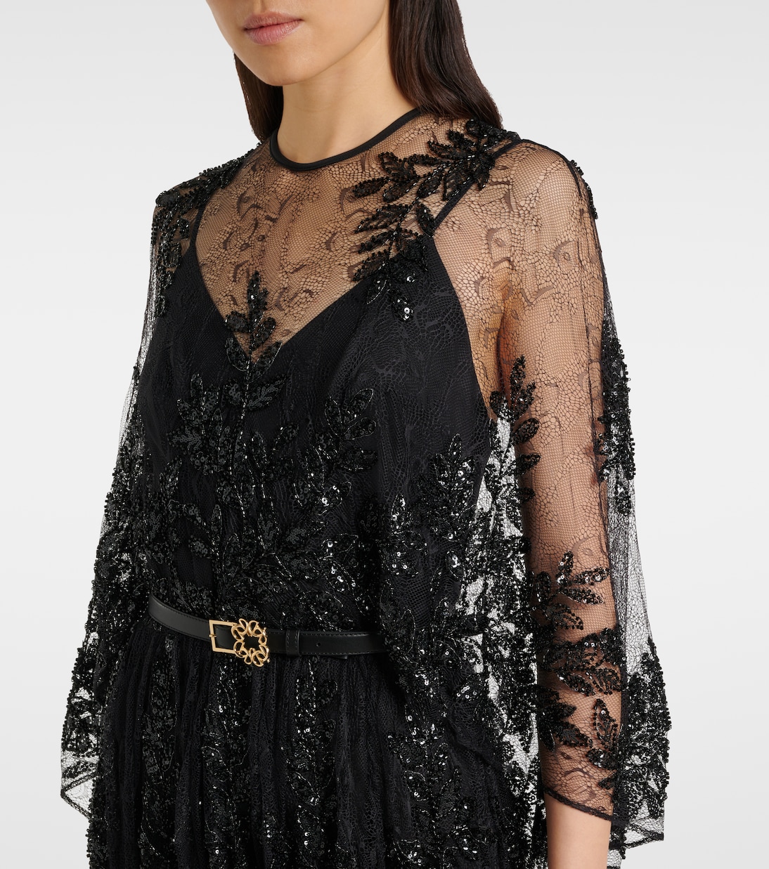 Vestido de fiesta de encaje | Elie Saab
