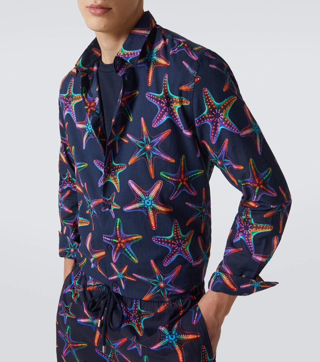 Camicia in voile di cotone con stampa | Vilebrequin