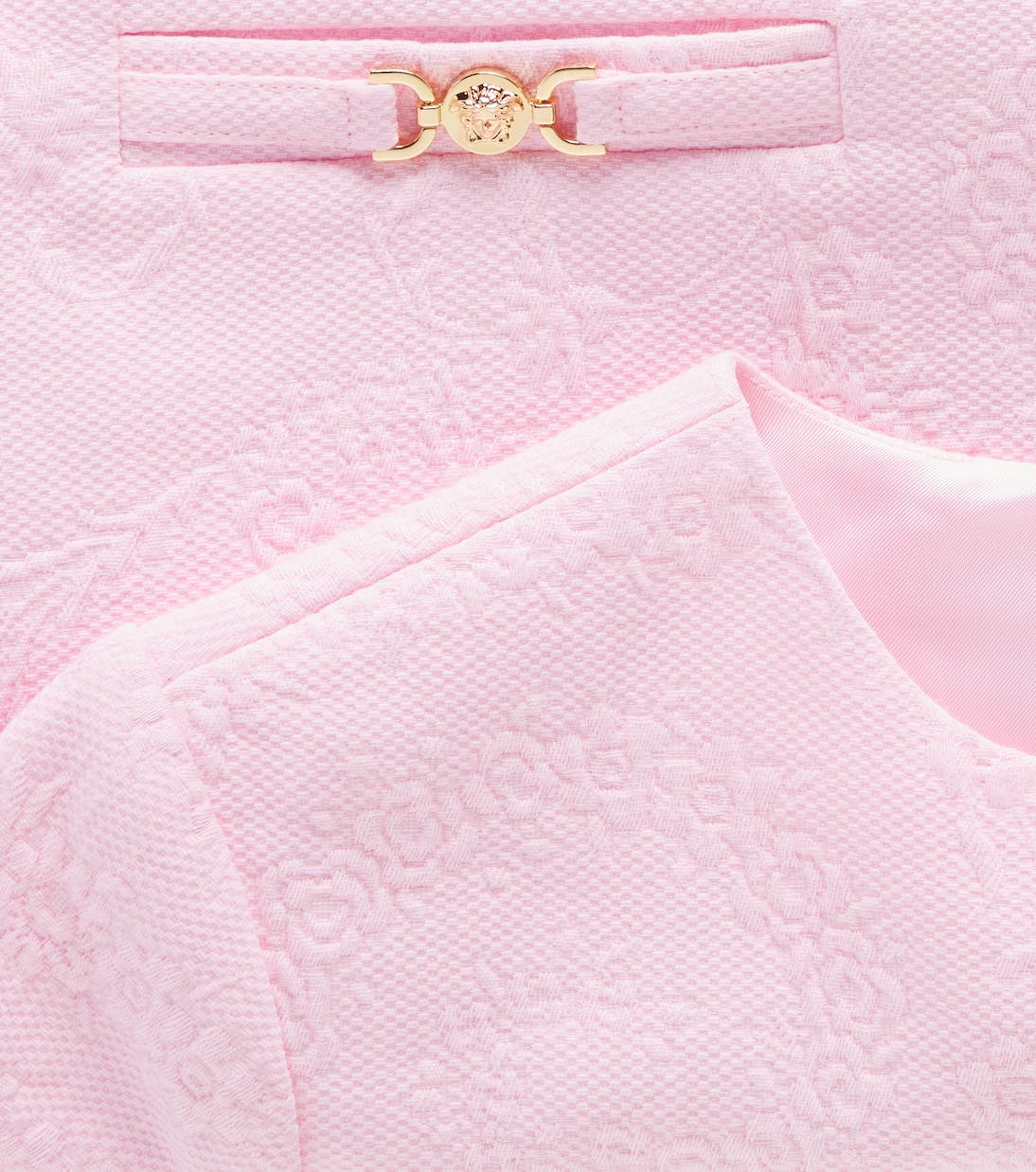 Vestido Blossom Medusa '95 en jacquard | Versace Kids