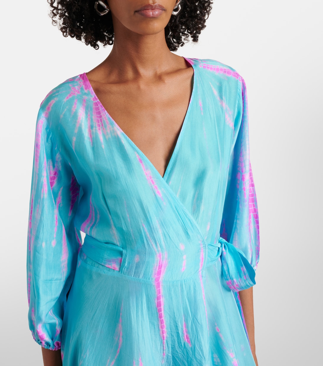 Maxikleid Hailey aus Seide | Anna Kosturova