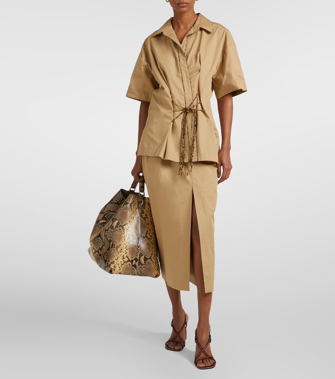 Schultertasche aus Leder | Dries Van Noten