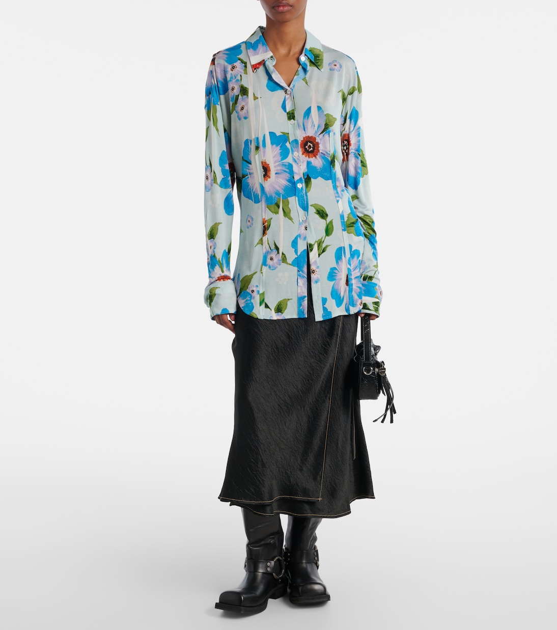 Hemd aus Jersey | Acne Studios