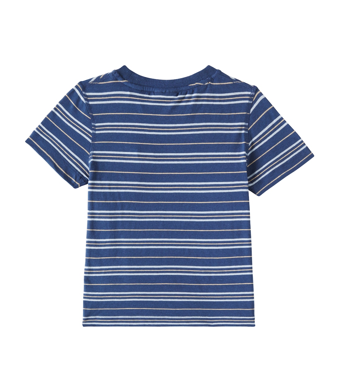 T-shirt in cotone e lino a righe | Scotch & Soda Kids