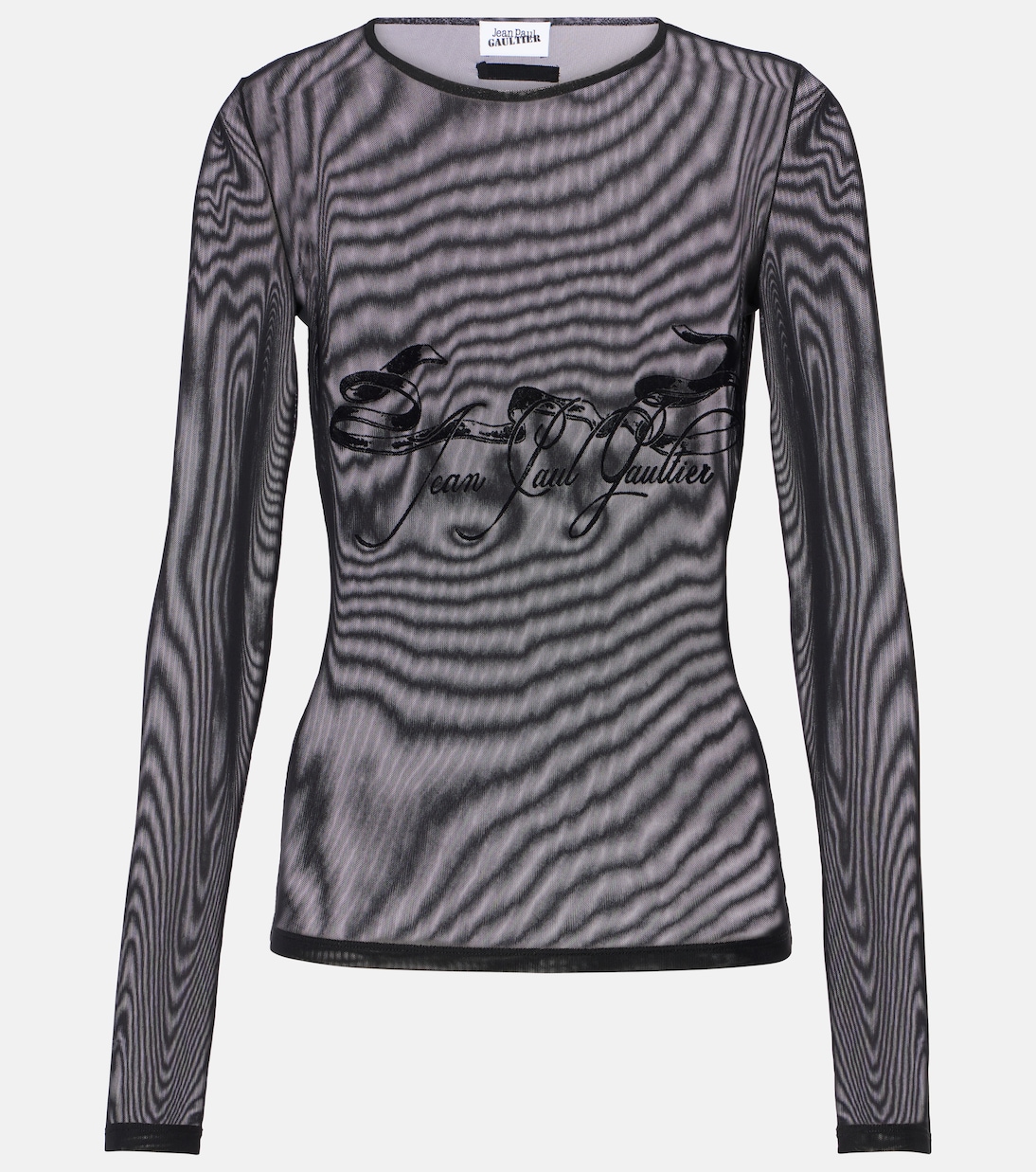Top Tattoo Collection in mesh | Jean Paul Gaultier