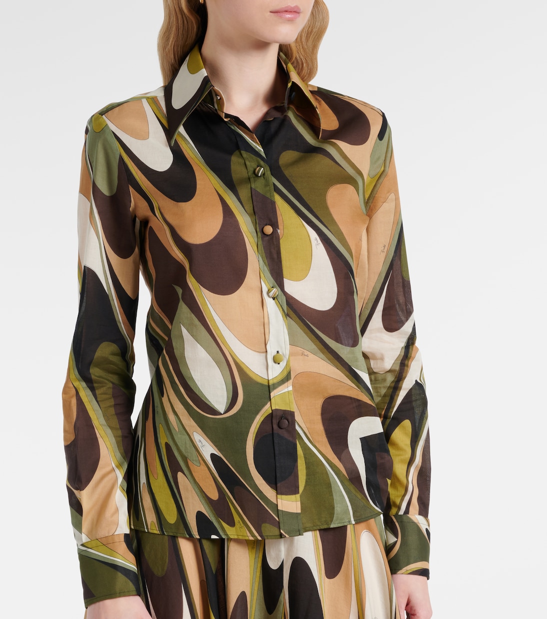 Camicia Onde in mussola di cotone | Pucci