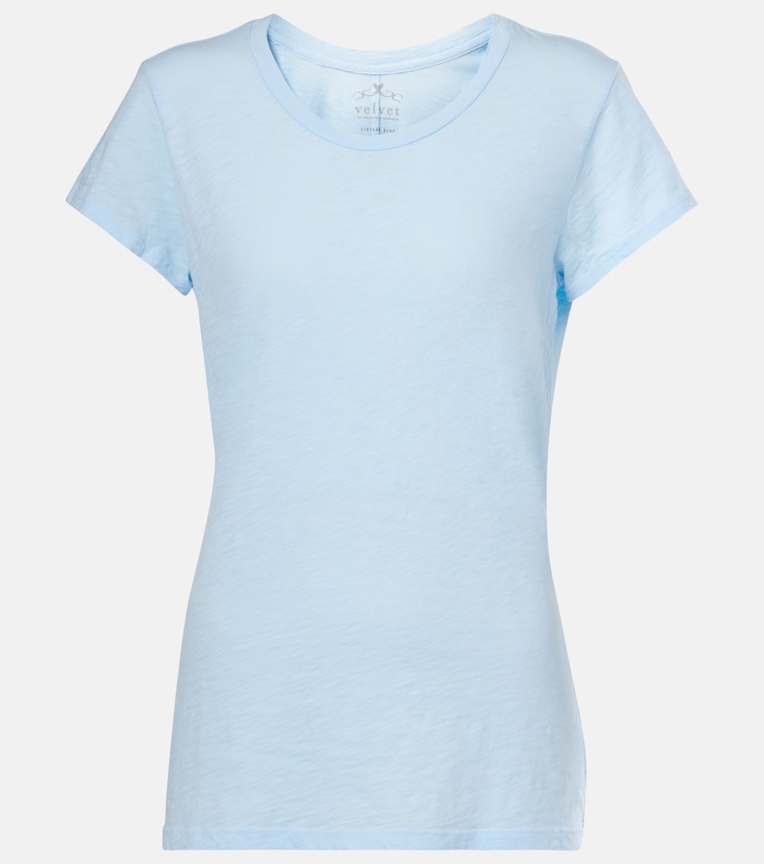 Odelia cotton slub T-shirt | Velvet