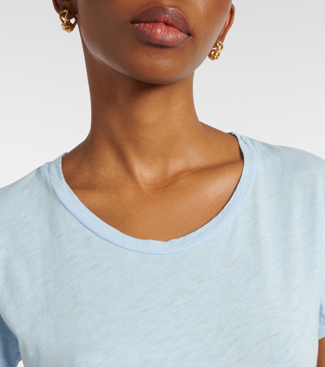 Odelia cotton slub T-shirt | Velvet