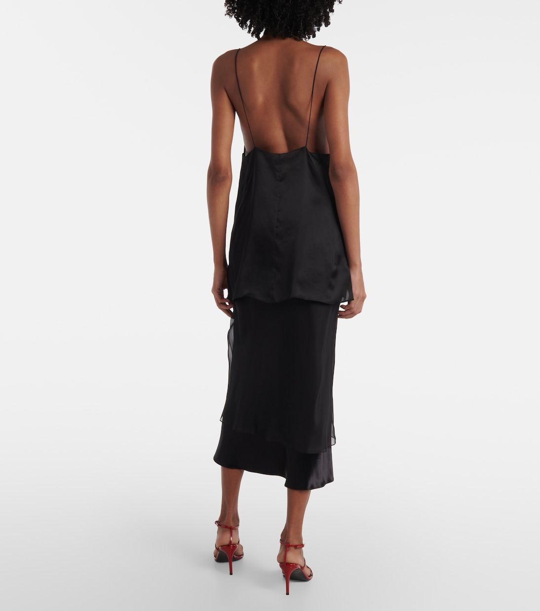 Top Talsie in organza di seta | Khaite