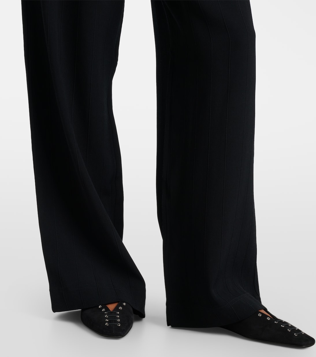 Pantaloni a gamba larga a righe | Toteme