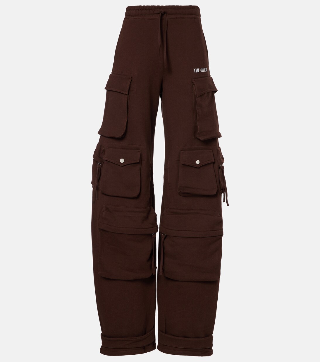 Fern cotton fleece cargo pants | The Attico