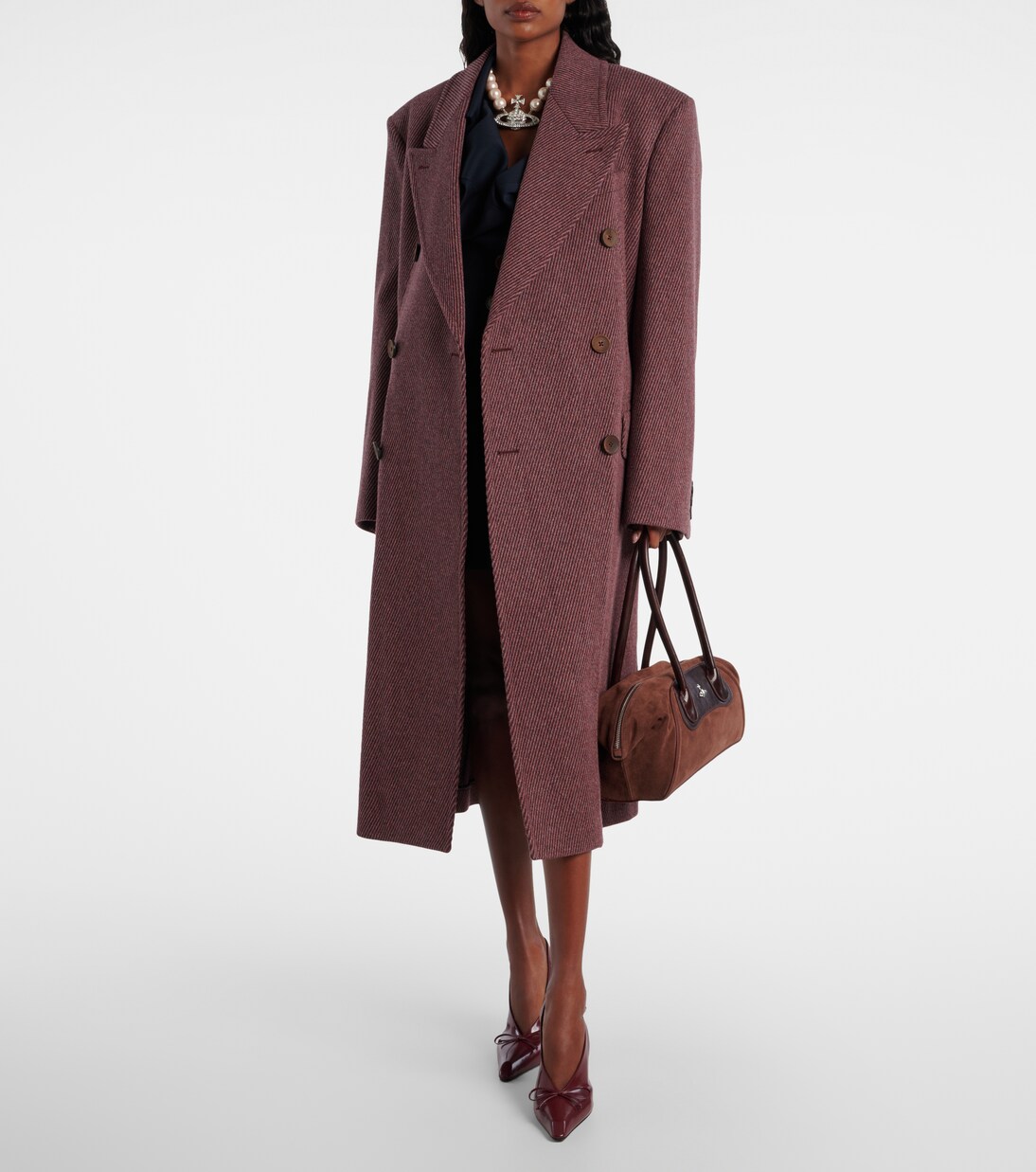 Winston twill wool coat | Vivienne Westwood