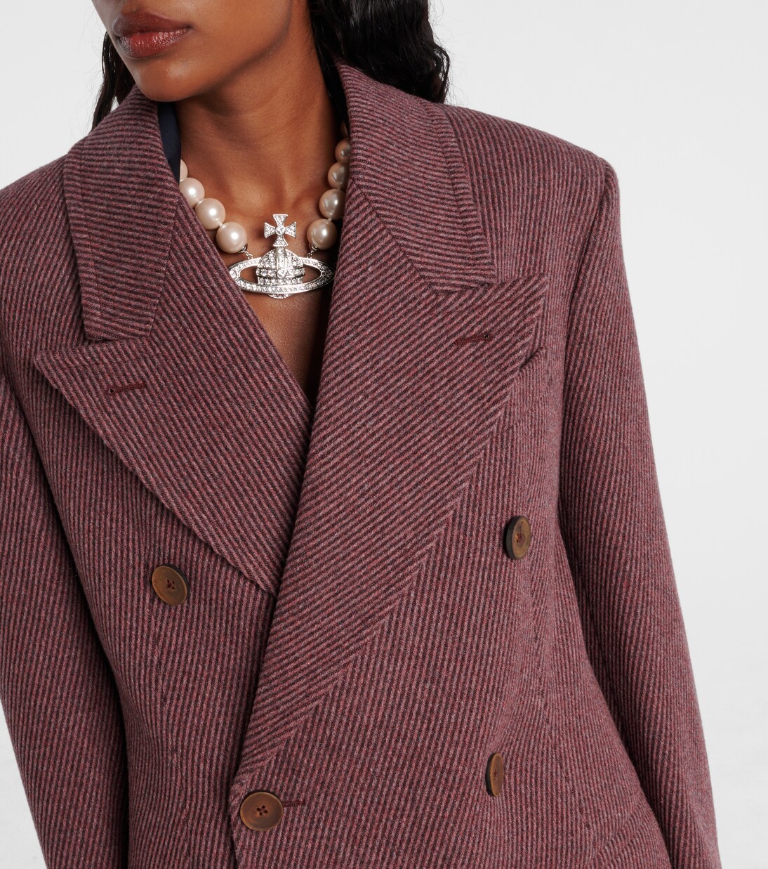 Winston twill wool coat | Vivienne Westwood