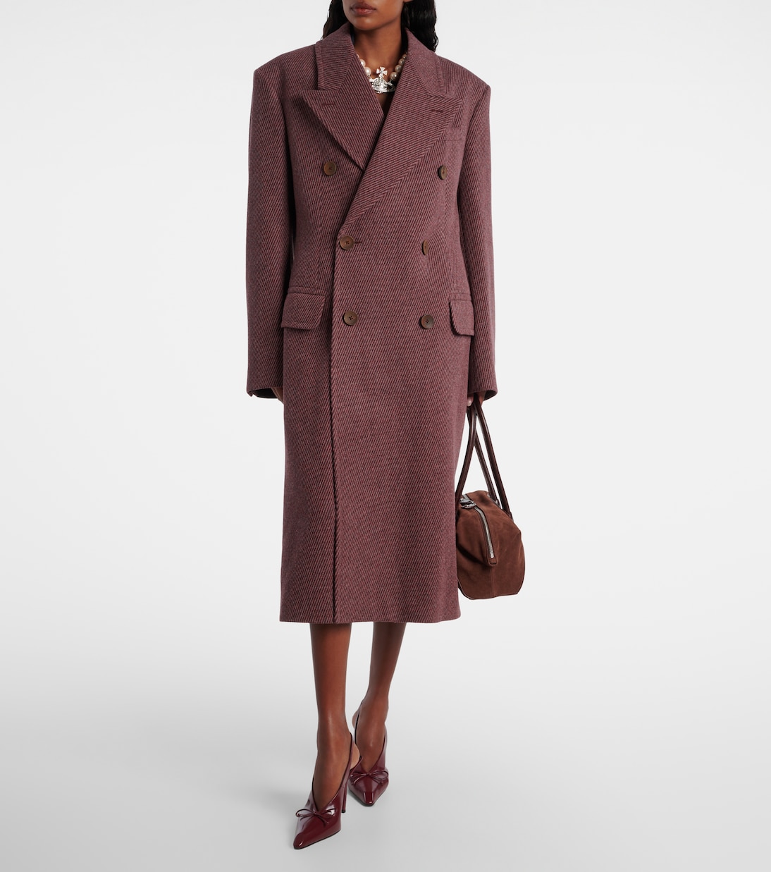 Winston twill wool coat | Vivienne Westwood
