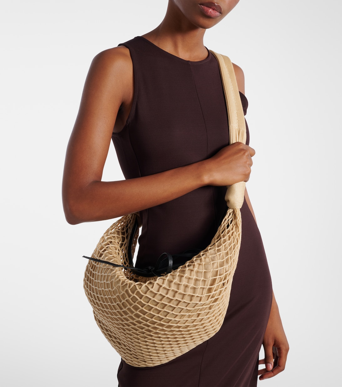 x Filt Croissant net shoulder bag | Lemaire