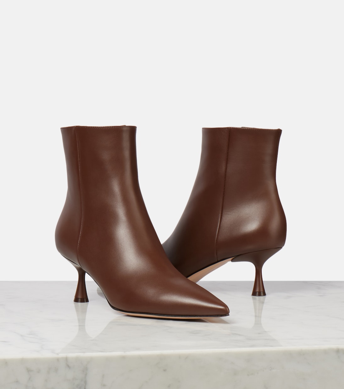 Ankle Boots Murray 55 aus Leder | Gianvito Rossi