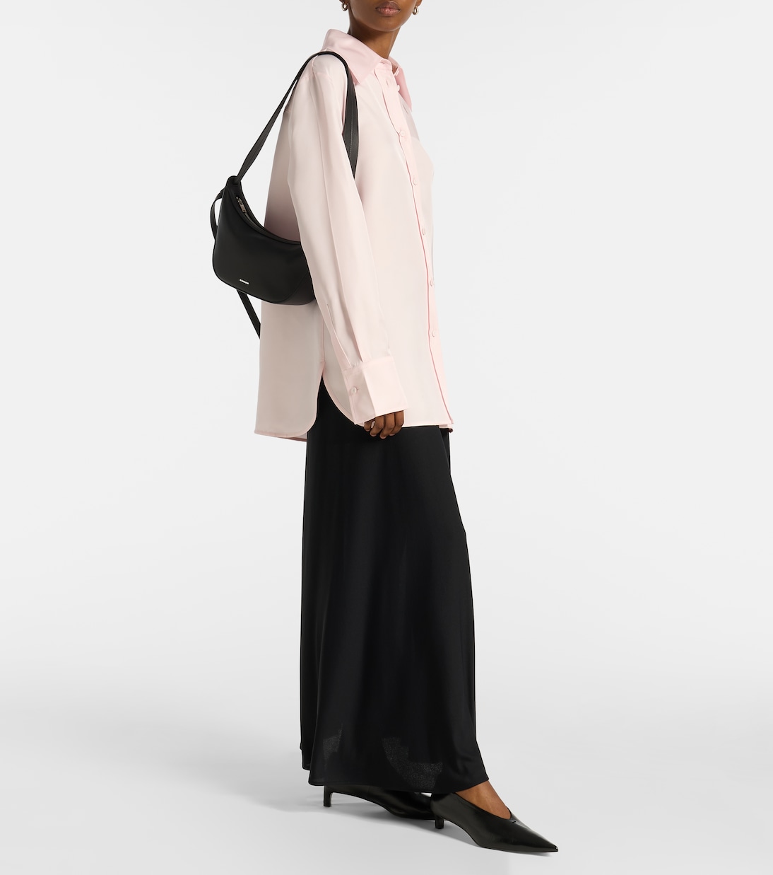 Knot Small leather shoulder bag | Jil Sander