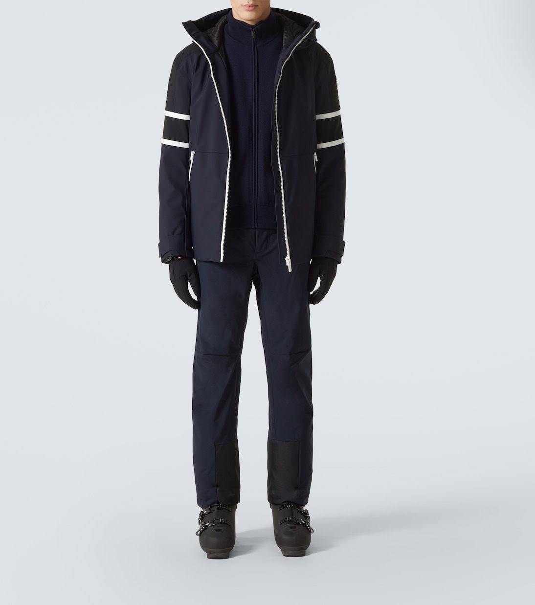 Ski-Midlayer Mayeul aus einem Wollgemisch | Fusalp