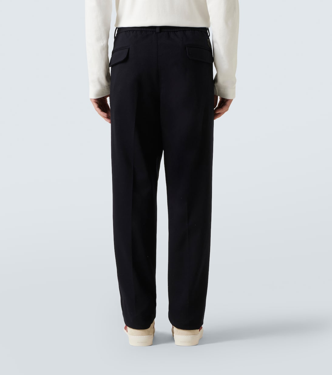 Pantalones slim en mezcla de algodón | Moncler